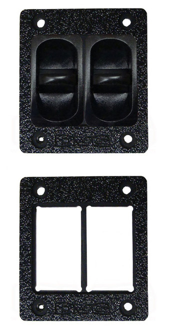 AVS Gauge Panel with 2 Pneumatic Switch Cutouts