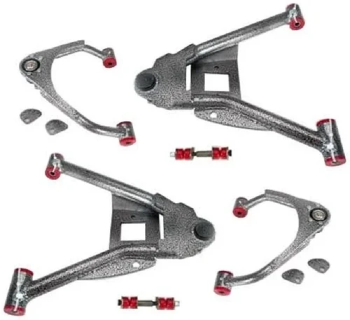 2008-2015 Chevy Silverado 1500/Tahoe/Suburban 2WD Front 3 Inch Lowering Control Arm Set (For Cast Iron Spindles)