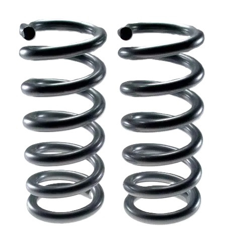 2003-2006 (2007 Classic) Silverado/Sierra 2WD Crew Cab (2 Inch Front/ 4 Inch Rear) Lowering Kit - front lowering coil springs