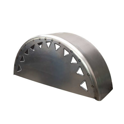 X-Large Wheel Tubs - Dimple Died Triangle on Side Panels (Pair)