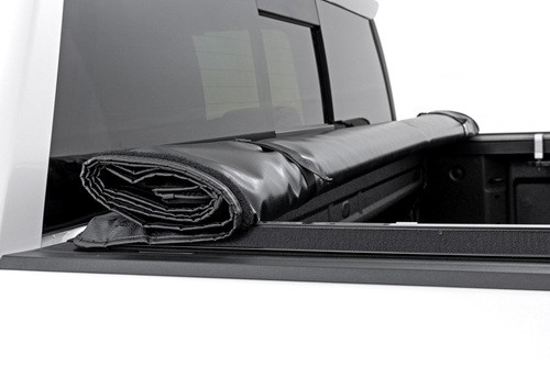 soft roll up bed cover - rolled up