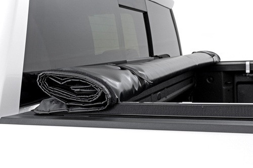 soft roll up bed cover close up 