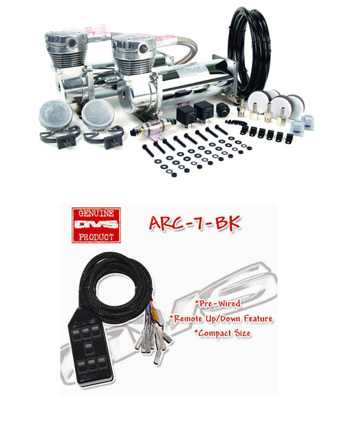 Viair 480C Air Compressor Dual Pack With AVS 7 Switch Box