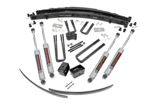 4in Dodge Suspension Lift Kit (74.5-77 Ramcharger 4WD/ 74.5-77 Trailduster 4WD)