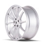 Touren TF01 Brushed Silver 22x10.5 5-115 20mm 72.6mm