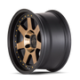 Mayhem Prodigy 8300 Matte Black w/ Bronze Tint 18x9 6-135 0mm 87.1mm