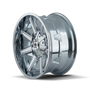 Mayhem Arsenal 8104 Chrome 18X9 5-114.3/5-127 18mm 87mm - wheel side view