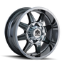 Mayhem 8100 PVD2 Chrome 22X10 6-135/6-139.7 -19mm 108mm