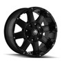 Mayhem Chaos 8030 Matte Black 18X9 5-114.3/5-127 -12mm 78.3mm