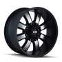 ION 189 Satin Black/Machined Face 20X9 8-180 18mm 124.1mm