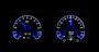 1969 Camaro HDX Instruments Illumination Color Ice White