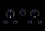 1967- 72 Chevy Pickup HDX Instruments Illumination Color Ice White