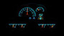 1962- 84 Toyota FJ HDX Instruments Illumination Color Wild Aqua