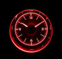 3" Round Universal VHX Clock Red Night View