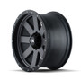 ION 134 Matte Gunmetal/Black Beadlock 20X9 8-180 0mm 124.1mm