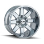 ION 141 Chrome 17X9 5-127/5-139.7 -12mm 87mm front view