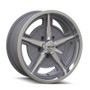 Ridler 605 Machined Spokes & Lip 20X10 5-127 0mm 83.82mm Front View