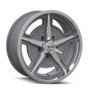 Ridler 605 Machined Spokes & Lip 20X8.5 5-114.3 0mm 83.82mm Front View