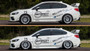 2015-2021 Subaru STI /WRX Air Lift Kit with Manual Air Management - up and down view