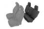 Jeep Neoprene Sear Covers (2013-18 Wrangler JK Unlimited) Black - Rear Set