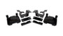 2019-2025 Dodge Ram 3500 4WD/RWD Rear Helper Bag Kit - brackets