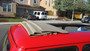 35" X 65" Folding Sliding Rag Top "VW Squareback" - close up displayed of rag top on a vehicle
