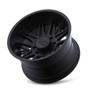 Cali Offroad Rawkon Matte Black 20x12 6x135 -51mm 87.1mm - tilted view