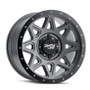 Dirty Life Theory Matte Gunmetal w/ Matte Black Lip 18x9 6x139.7 0mm 106mm