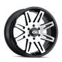ION 142 Black w/ Machined Face 17x9 5x127 -12mm 78.1mm