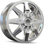 Mayhem 8101 Monstir Front Chrome 17x6.5 8x200 134mm 142mm