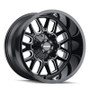 Mayhem Cogent Gloss Black/Milled Spokes 17x9 8x165.1/8x170 -12mm 130.8mm