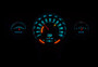 1957 Chevy Car RTX Instrument System illuminated view