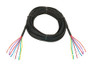 wiring harness with stripped ends