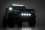 LED Light | Windshield | 40" Single Row | Ford Bronco (2021) night view of led