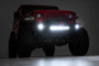 Tubular Front Bumper | Jeep Gladiator JT / Wrangler JK & JL - Illuminated Night View