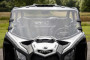 Can-Am Scratch Resistant Full Windshield (17-22 Maverick X3 4WD) displayed on utv