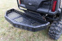 UTV Universal Hitch Rack - close up view mounted on utv