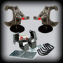 1973-1987 Chevy C10 (3IN Front/5IN Rear) Lowering Kit w/New U Bolts for 1.25 IN Break Rotors
