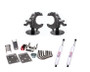 1973-1987 Chevy C10 (3IN Front/5IN Rear) Lowering Kit w/New U Bolts for 1.25 IN Break Rotors