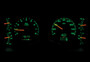 1990-1993 Ford Mustang RTX Instrument - Emerald theme