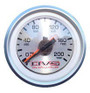 AVS Dual Gauge Panel with Two 2 Inch Gauge Cutouts & Four Black Push Button Cutouts - Dual Needle Gauge NOT INCLUDED