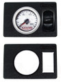 AVS Single Gauge Panel with One 2 Inch Gauge Cutouts & Pneumatic Switch Cutouts