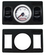 AVS Single Gauge Panel with One 2 Inch Gauge Cutouts & Two Pneumatic Switch Cutouts