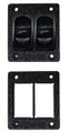 AVS Gauge Panel with 2 Pneumatic Switch Cutouts