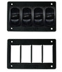 AVS Gauge Panel with 4 Pneumatic Switch Cutouts