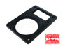 AVS Single Gauge Panel with One 2 Inch Gauge Cutouts & Pneumatic Switch Cutouts & Mounting Holes