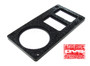 AVS Single Gauge Panel with One 2 Inch Gauge Cutouts & Two Pneumatic Switch Cutouts  & Mounting Holes