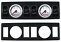 AVS Gauge Panel with Two 2 Inch Gauge Cutouts & Four Pneumatic Switch Cutouts