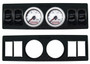 AVS Gauge Panel with Two 2 Inch Gauge Cutouts & Four Pneumatic Switch Cutouts