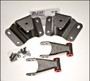 1965-1972 Ford F100 4 Inch Rear Lowering Leaf Spring Hanger and Shackle Kit